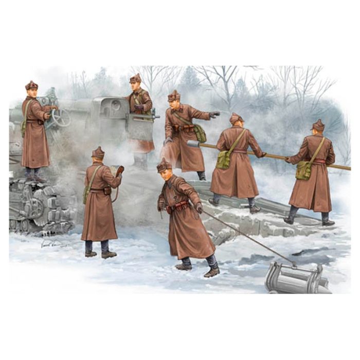 Trumpeter Trumpeter Soviet B-4 Howitzer Artillery Crew 1/35 (00427)