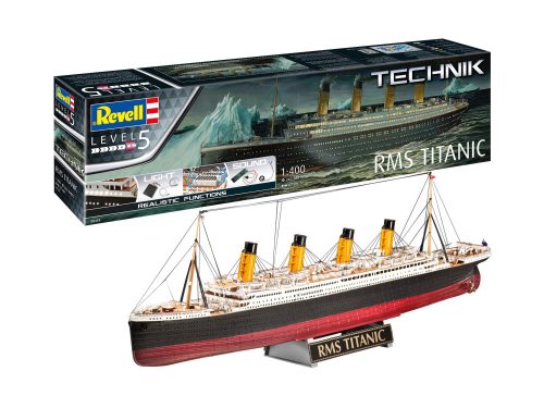 Revell Technik RMS Titanic 1:400 hajó makett 00458
