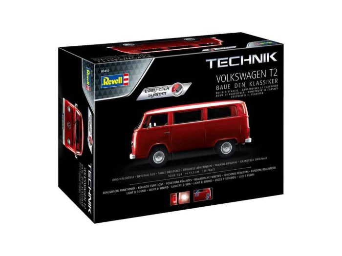 Revell Revell Volkswagen T2 - Technik - Easy Click System 1:24 (00459)