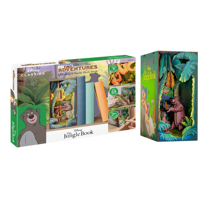 Revell Revell DIY Book Nook: Disney The Jungle Book LED világítással (00535)