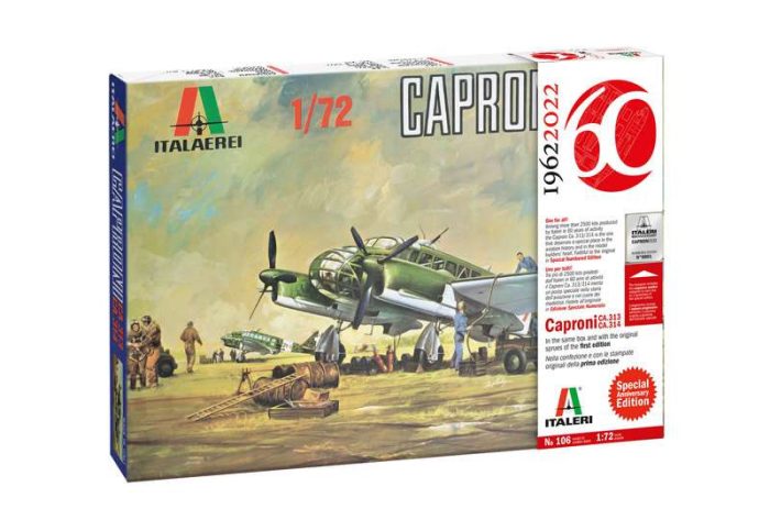 Italeri Italeri - CAPRONI CA-313/314 (Vintage Lim. Ed.) 1: 72 (0106s)