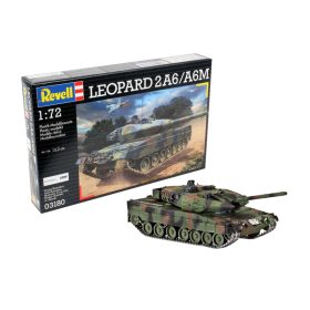   Revell Revell Leopard 2 A6/A6M 1:72 makett harcjármű (03180)