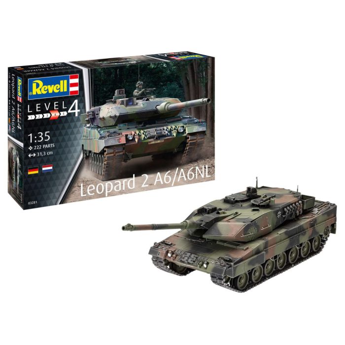 Revell Revell Leopard 2A6/A6NL 1:72 makett harcjármű (03281)