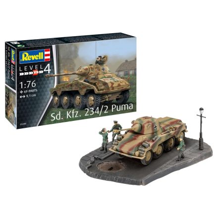 Revell Sd.Kfz. 234/2 Puma 1:72 makett harcjármű (03288)