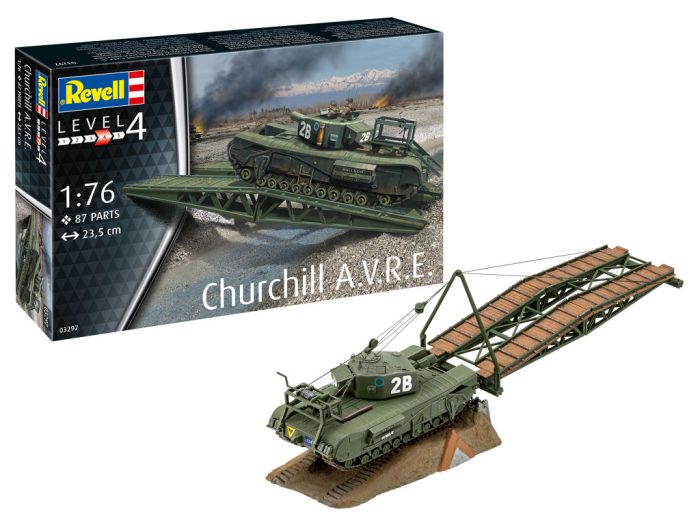 Revell Revell Churchill A.V.R.E. 1:76 makett harcjármű (03297)