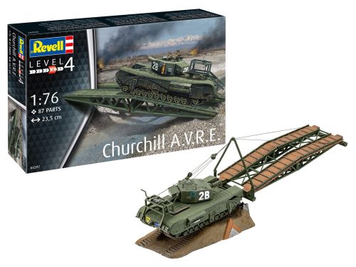 Revell Churchill A.V.R.E. harcjármű makett 03297