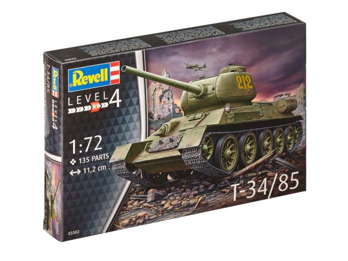 Revell Revell T-34/85 1:72 makett harcjármű (03302)