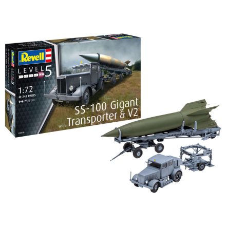 Revell SS-100 Gigant + Transporter + V2 (3310)