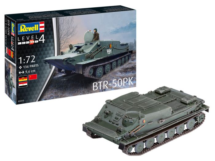 Revell Revell BTR-50PK  1:72 makett harcjármű (03313)