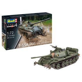   Revell Revell T-55A/AM with KMT-6/EMT-5 1:72 makett harcjármű (03328)