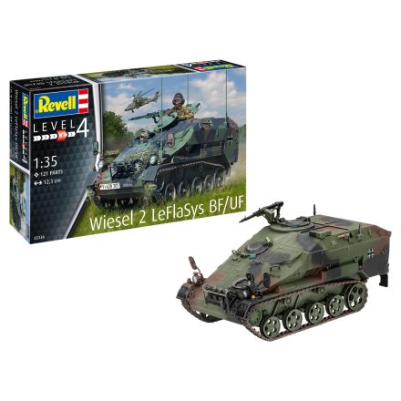 Revell Wiesel 2 LeFlaSys BF/UF 1:35 makett harcjármű (03336)