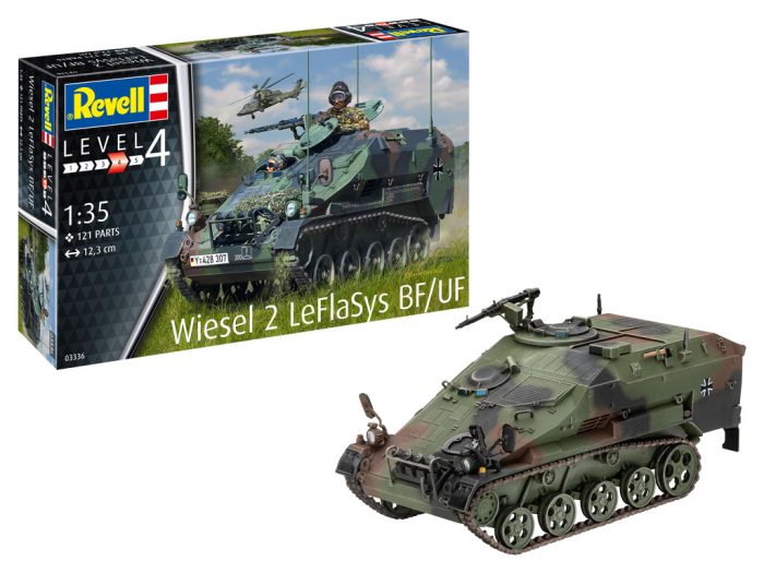 Revell Revell Wiesel 2 LeFlaSys BF/UF 1:35 makett harcjármű (03336)