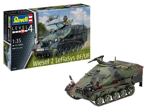 Revell Wiesel 2 LeFlaSys BF/UF harcjármű makett 03336