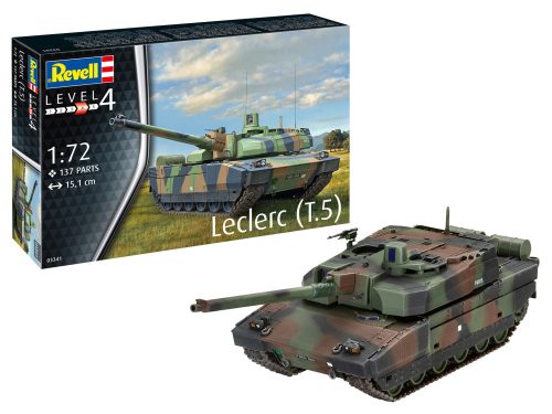 Revell Leclerc T5 harcjármű makett 03341