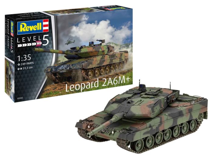 Revell Revell Leopard 2 A6M+ 1:35 makett harcjármű (03342)