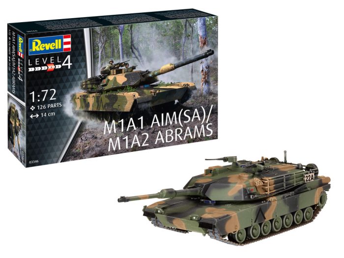 Revell Revell M1A1 AIM(SA)/ M1A2 Abrams 1:72 (03346)