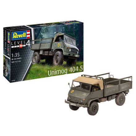 Revell Unimog 404 S 1:35 makett harcjármű (03348)