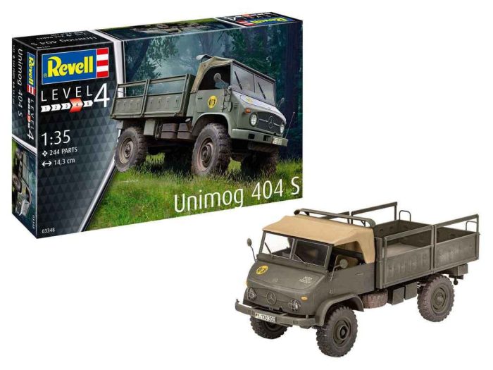 Revell Revell Unimog 404 S 1:35 makett harcjármű (03348)