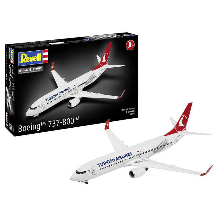 Revell Revell - Boeing 737-800 Turkish Airlines 1:144 (03772)