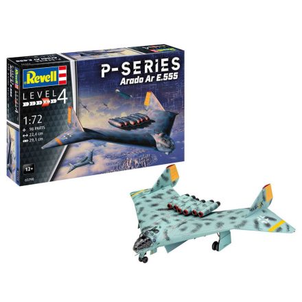Revell AR555 P-Series 1:72 makett repülő (3790)