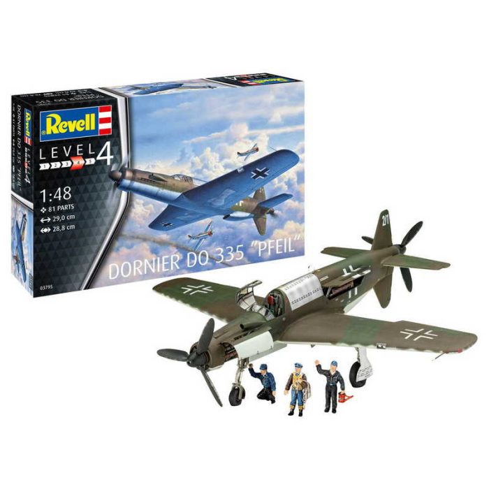 Revell Revell Dornier Do 335 Pfeil Revell 1:48 makett repülő (03795)