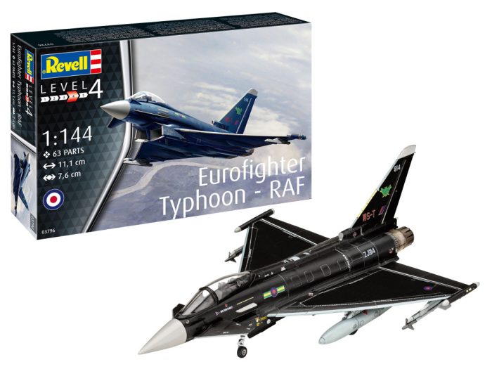 Revell Revell Eurofighter Typhoon - RAF 1:144 makett repülő (03796)