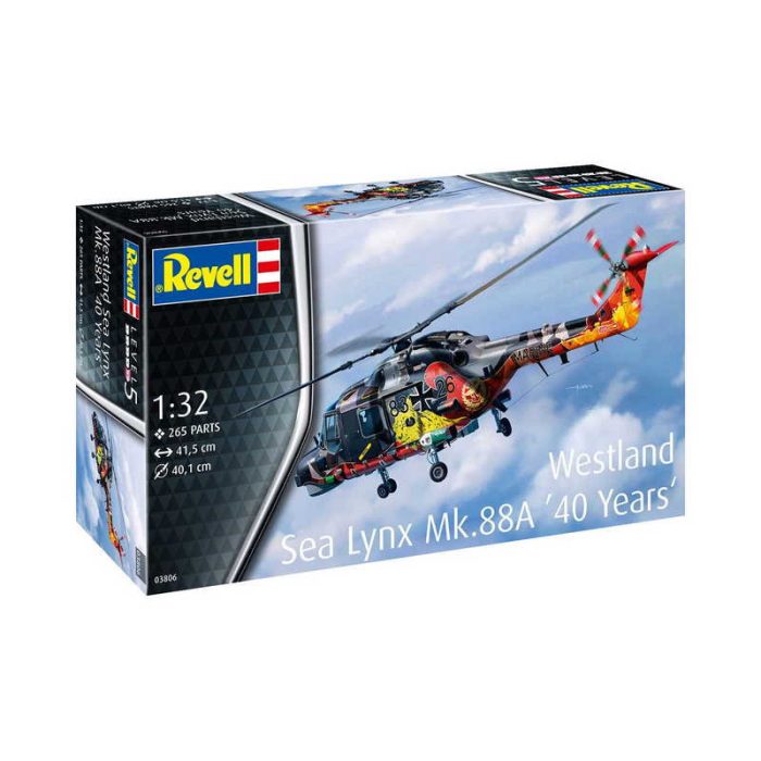 Revell Revell Westland Sea Lynx Mk.88A (40 Years Special Edition) 1:32 (03806)