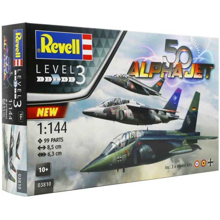 Revell Revell 50th Anniversary Alpha Jet makett repülő 1:144 (03810)