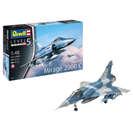 Revell Dassault Mirage 2000C makett repülő (03813)