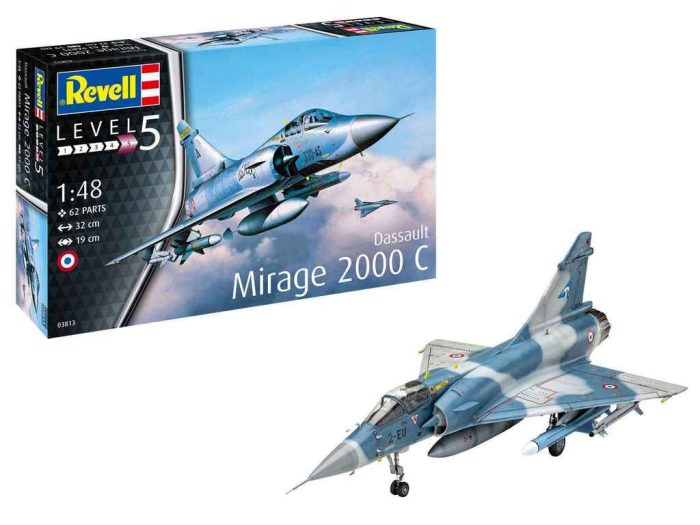 Revell Revell Dassault Mirage 2000C makett repülő 1:48 (03813)