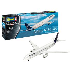   Revell Revell Airbus A330-300 - Lufthansa New Livery 1:144 makett repülő (03816)