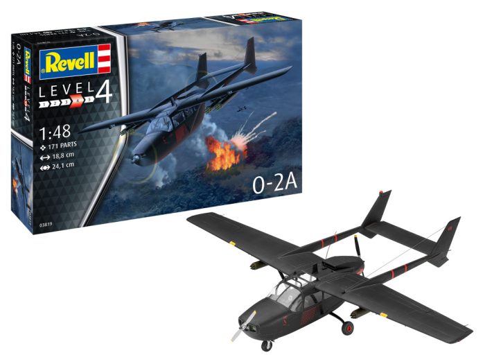 Revell Revell O-2A Skymaster 1:48 makett repülő (03819)