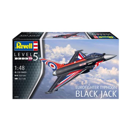 Revell Eurofighter Black Jack 1:48 makett repülő (03820)