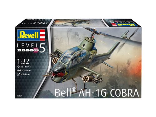 Revell AH1G Cobra helikopter makett 03821