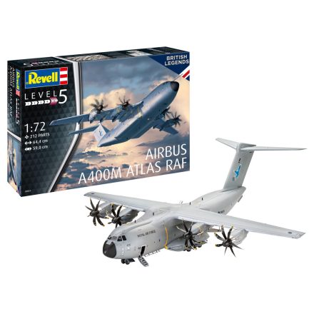 Revell Airbus A400M Atlas RAF 1:72 makett repülő (03822)