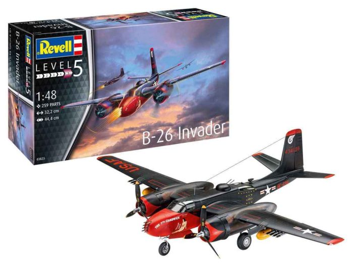 Revell Revell B-26C Invader 1:48 (03823) repülő makett