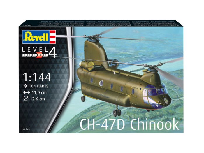 Revell Revell CH-47D Chinook 1:144 makett helikopter (03825)