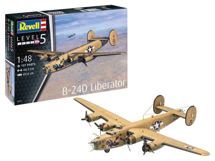 Revell Revell B-24D Liberator 1:48 (03831) repülő makett