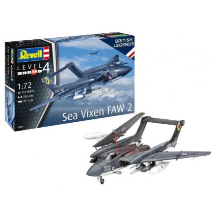 Revell Sea Vixen FAW 2 70th Anniversary 1:72 makett repülő (03866)