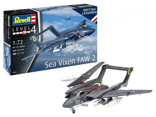 Revell Revell Sea Vixen FAW 2 70th Anniversary 1:72 makett repülő (03866)