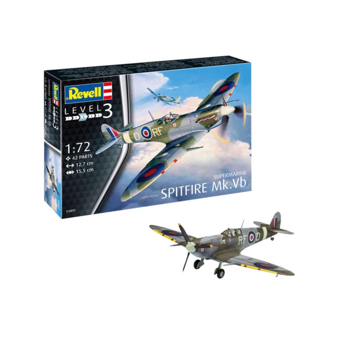 Revell Revell Spitfire Mk. Vb 1:72 makett repülő (03897)