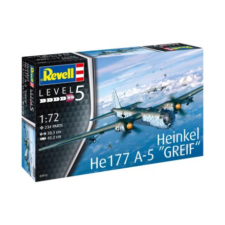 Revell Heinkel He177 A-5 Greif 1:72 makett repülő (03913)