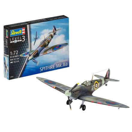 Revell Spitfire Mk. Iia 1:72 makett repülő (03953)