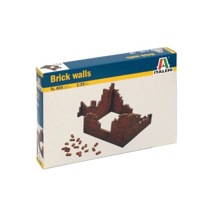 Italeri Brick walls makett készlet (0405)