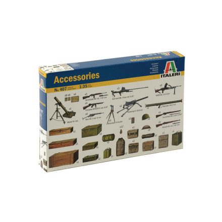 Italeri ACCESSORIES makett figura 1:35 (0407S)