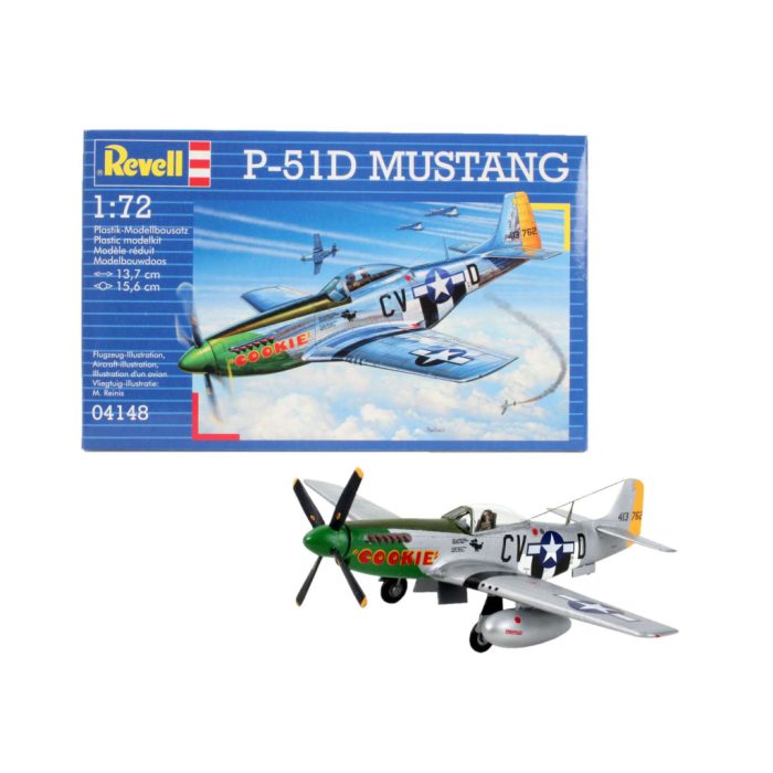 Revell Revell P-51D Mustang  1:72 makett repülő (04148)
