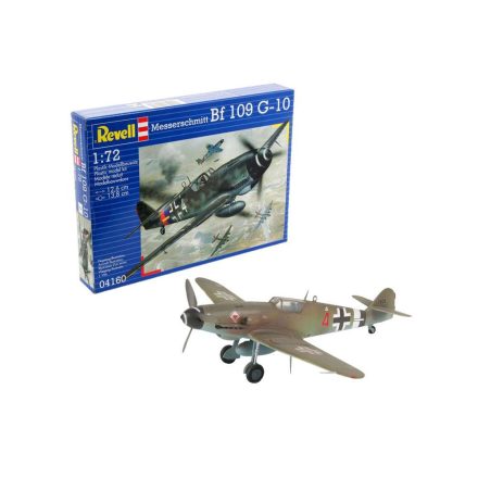 Revell Messerschmitt Bf 109 G-10 1:72 makett repülő (04160)