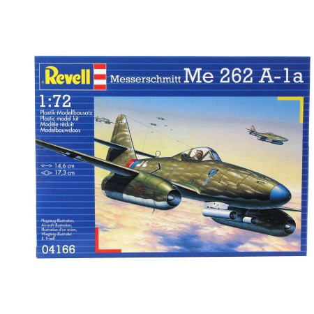 Revell Revell Messerschmitt Me 262 A-1a 1:72 makett repülő (04166)