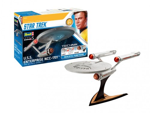 Revell Technik Star Trek USS Enterprise NCC-1701 makett 0454