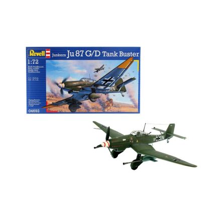 Revell Junkers Ju 87 G/D Tank Buster 1:72 makett repülő (04692)